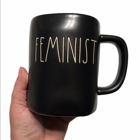 Rae Dunn Other - NWOT Rae Dunn Black “Feminist” Mug